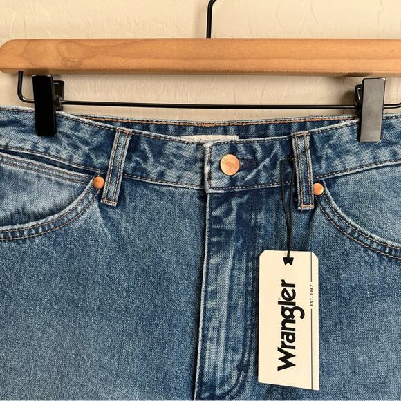 NWT Wrangler Wild West 603 high rise straight jeans 28 - Picture 9 of 13